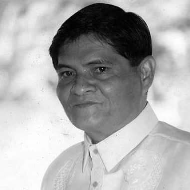 Portrait of Atty. Antonio “Tony” Razonable in a barong Tagalog